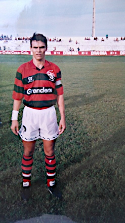 Thié jogando pelo Guarani de Sobral